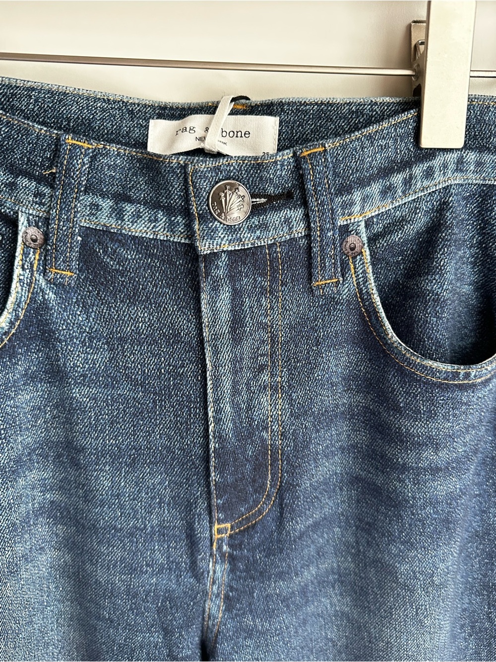Rag & Bone Miramar Sofie Terry Wide Leg Jean Size 25 Sweatpant Venice NWT $258 - Picture 8 of 8